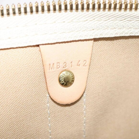 LOUIS VUITTON Damier Azur Keepall Bandouliere 55 Boston Bag N41429 Auth 78568SAV - Picture 10 of 16